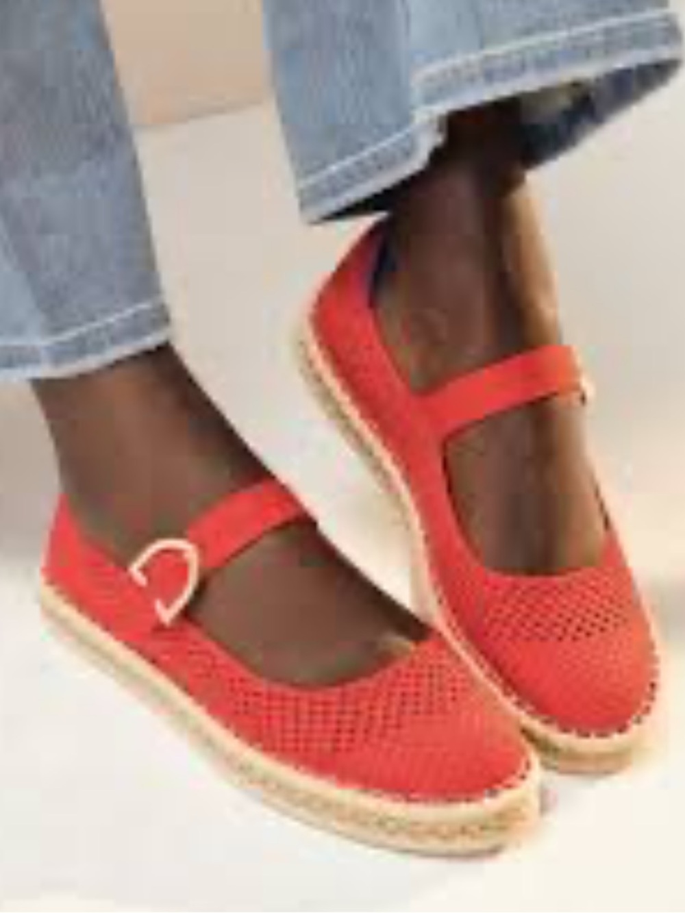Rothy's the espadrille mary jane size 10.5 woman's shoes - Picture 2 of 7